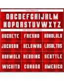 Best Pro Custom Red White-Black Sublimation Soccer Uniform Jersey