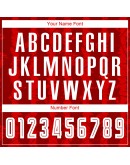 Best Pro Custom Red White-Black Sublimation Soccer Uniform Jersey