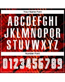 Best Pro Custom Red White-Black Sublimation Soccer Uniform Jersey