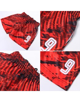 Best Pro Custom Red White-Black Sublimation Soccer Uniform Jersey