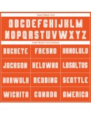 Best Pro Custom Orange White-Navy Sublimation Fade Fashion Soccer Uniform Jersey