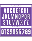 Best Pro Custom Purple White-Black Sublimation Fade Fashion Soccer Uniform Jersey