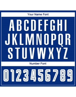 Best Pro Custom Royal White Sublimation Soccer Uniform Jersey