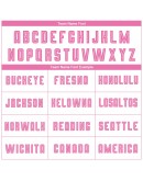 Best Pro Custom White Pink Sublimation Soccer Uniform Jersey