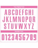 Best Pro Custom White Pink Sublimation Soccer Uniform Jersey