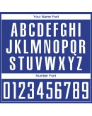 Best Pro Custom Royal White-Navy Sublimation Soccer Uniform Jersey