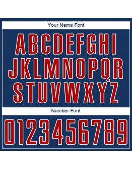 Best Pro Custom Navy Red-White Sublimation Soccer Uniform Jersey