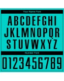 Best Pro Custom Teal Black Sublimation Soccer Uniform Jersey