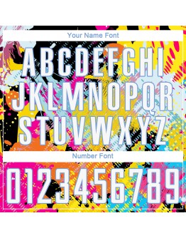 Best Pro Custom Graffiti Pattern White-Light Blue Sublimation Soccer Uniform Jersey