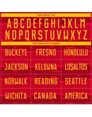 Best Pro Custom Red Gold-Black Sublimation Soccer Uniform Jersey