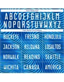 Best Pro Custom Light Blue White-Royal Sublimation Soccer Uniform Jersey