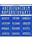 Best Pro Custom Royal White Sublimation Soccer Uniform Jersey