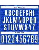 Best Pro Custom Royal White Sublimation Soccer Uniform Jersey