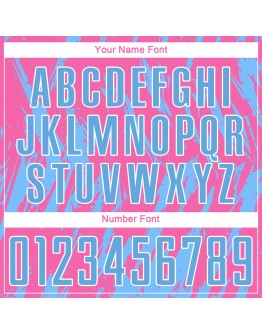 Best Pro Custom Pink Light Blue-White Sublimation Soccer Uniform Jersey