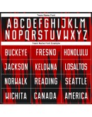 Best Pro Custom Red White-Black Sublimation Soccer Uniform Jersey