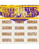 Best Pro Custom White Gold-Purple Sublimation Soccer Uniform Jersey