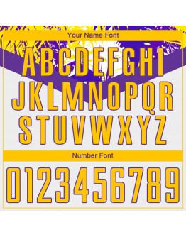 Best Pro Custom White Gold-Purple Sublimation Soccer Uniform Jersey