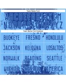 Best Pro Custom Royal Pink-Light Blue Sublimation Soccer Uniform Jersey