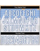 Best Pro Custom White Royal Sublimation Soccer Uniform Jersey