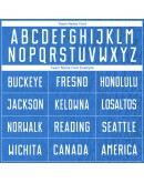 Best Pro Custom Light Blue White Sublimation Soccer Uniform Jersey