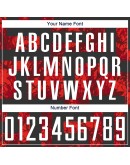 Best Pro Custom Red White-Black Sublimation Soccer Uniform Jersey