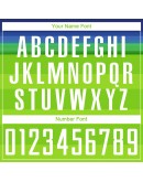 Best Pro Custom Neon Green White-Royal Sublimation Soccer Uniform Jersey