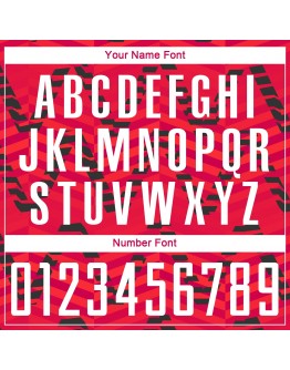 Best Pro Custom Red White-Black Sublimation Soccer Uniform Jersey