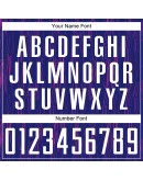 Best Pro Custom Purple White Sublimation Soccer Uniform Jersey