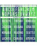 Best Pro Custom Neon Green White-Royal Sublimation Soccer Uniform Jersey