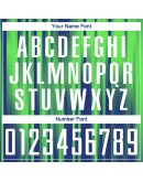 Best Pro Custom Neon Green White-Royal Sublimation Soccer Uniform Jersey