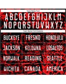 Best Pro Custom Red Black-White Sublimation Soccer Uniform Jersey