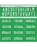 Best Pro Custom Kelly Green White Sublimation Soccer Uniform Jersey