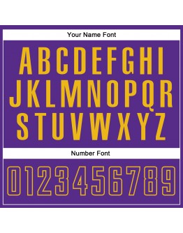 Best Pro Custom White Purple-Gold Sublimation Split Fashion Soccer Uniform Jersey