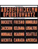 Best Pro Custom Black Orange-White Sublimation Split Fashion Soccer Uniform Jersey