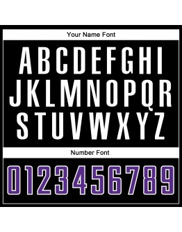 Best Pro Custom Black Purple-White Sublimation Split Fashion Soccer Uniform Jersey