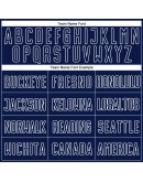 Best Pro Custom Gray Navy-White Sublimation Split Fashion Soccer Uniform Jersey