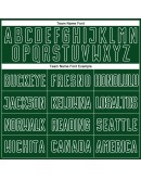 Best Pro Custom Gray Green-White Sublimation Split Fashion Soccer Uniform Jersey