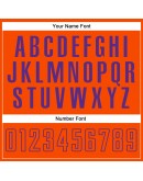 Best Pro Custom Gray Orange-Purple Sublimation Split Fashion Soccer Uniform Jersey