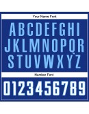 Best Pro Custom Royal White-Gray Sublimation Split Fashion Soccer Uniform Jersey