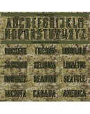 Best Pro Custom Camo Olive-Black Sublimation Salute To Service Soccer Uniform Jersey