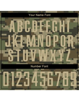 Best Pro Custom Camo Vegas Gold-Olive Sublimation Salute To Service Soccer Uniform Jersey