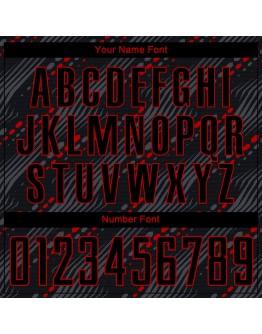 Best Pro Custom Black Red Sublimation Soccer Uniform Jersey