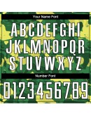 Best Pro Custom Camo White-Kelly Green Sublimation Salute To Service Soccer Uniform Jersey