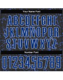 Best Pro Custom Black Royal-White Sublimation Soccer Uniform Jersey