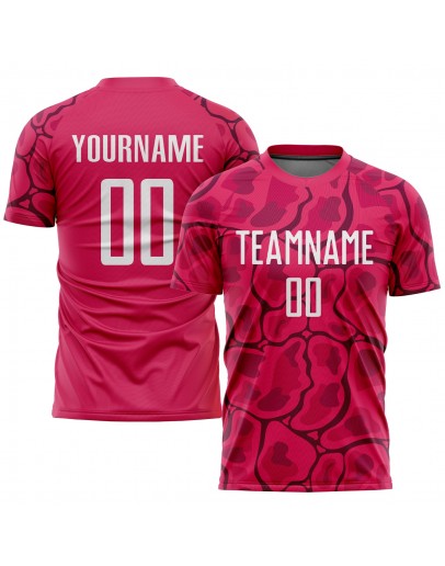 Best Pro Custom Red White-Black Sublimation Soccer Uniform Jersey