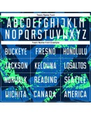 Best Pro Custom Royal White-Neon Green Sublimation Soccer Uniform Jersey