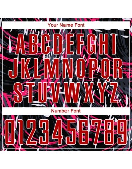 Best Pro Custom Black Red-White Sublimation Soccer Uniform Jersey