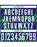 Best Pro Custom Black White-Neon Green Sublimation Soccer Uniform Jersey