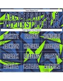 Best Pro Custom Navy Navy-Neon Green Sublimation Soccer Uniform Jersey