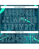 Best Pro Custom Green Green-Aqua Sublimation Soccer Uniform Jersey